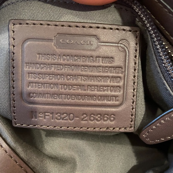 Coach shearling unique handbag - Picture 9 of 11